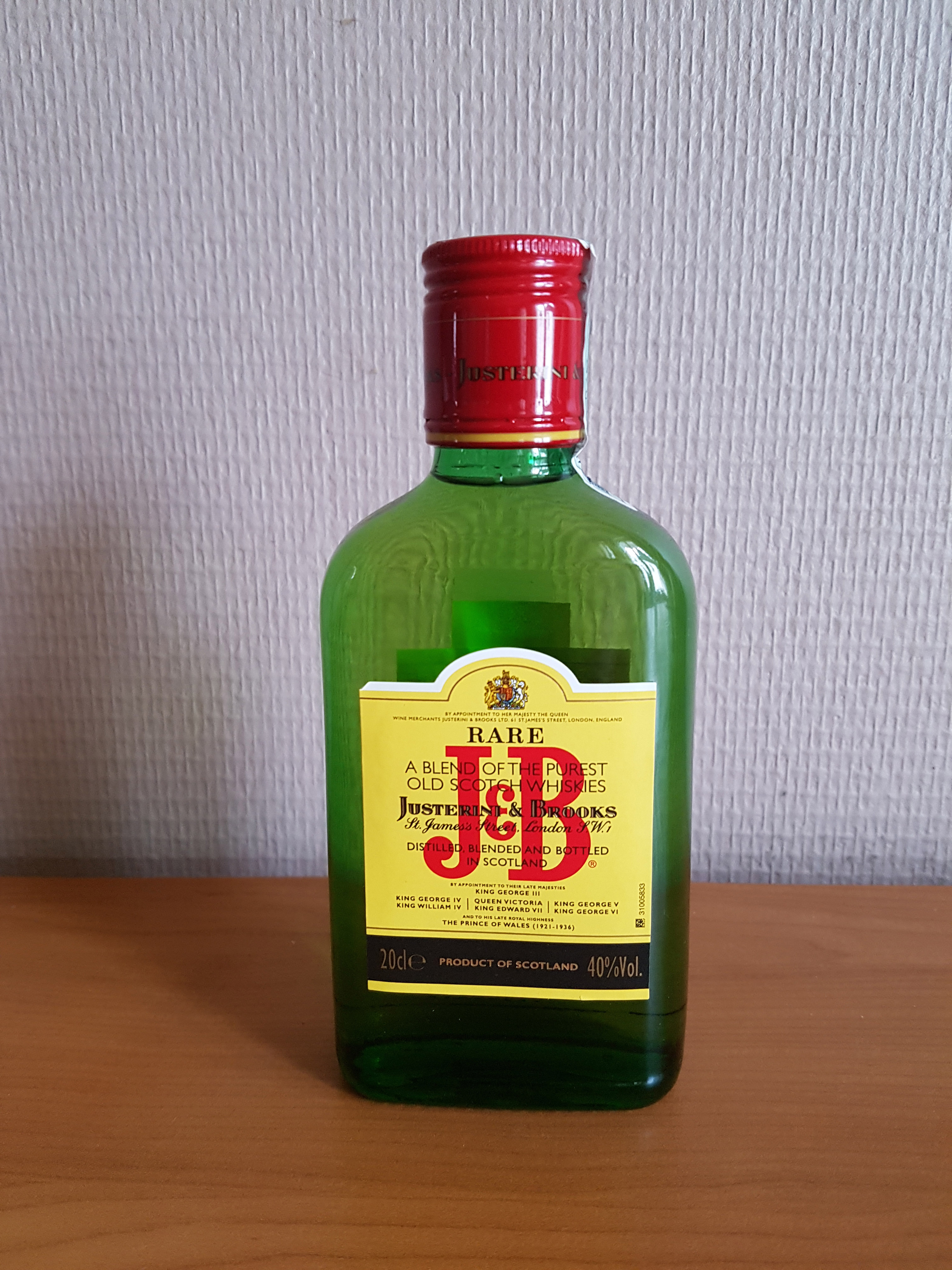 50. J&B Rare 20cl / Label 2003 [U.S.A]